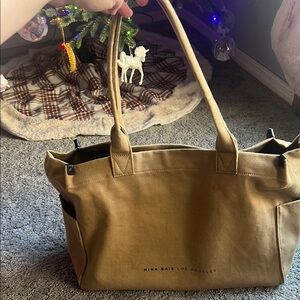 Tan Tote Bag